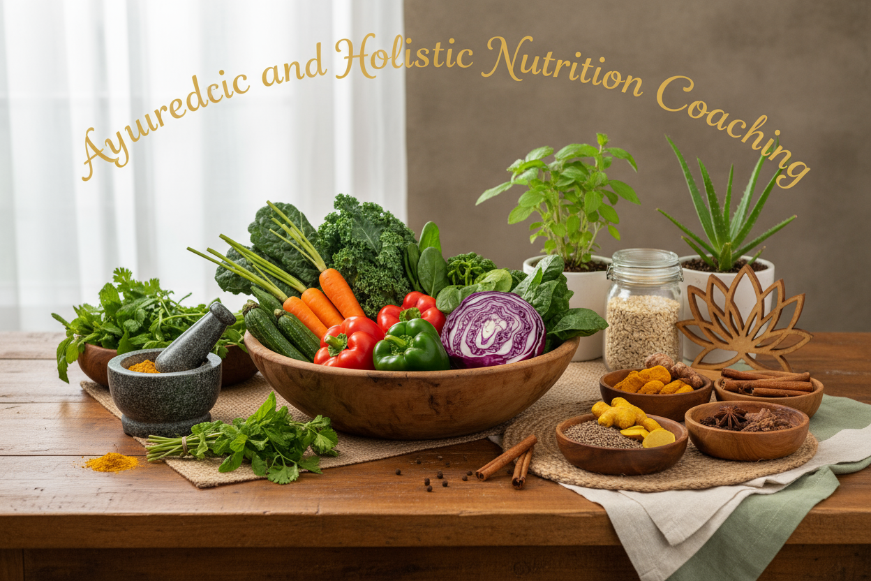can you include in the words Ayurvedic and Holistic Nutrition Coaching